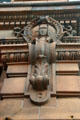 Greek revival details of Hirbour Block shield including H initial of builder S. Emanuel Hirbour. Butte, MT.