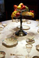 Table setting in dining room in Moss Mansion. Billings, MT.