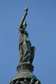 Statue of Montana, symbol of liberty, by Edward J. Van Landeghem atop Montana State Capitol. Helena, MT.