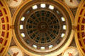 Interior of dome of Montana State Capitol. Helena, MT.