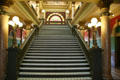Stairway of Montana State Capitol. Helena, MT.