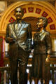 Mike & Maureen Mansfield statues in Montana State Capitol. Helena, MT.