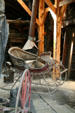 Interior of Sauerbier Blacksmith Shop. Virginia City, MT.