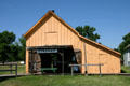 Tinshop barn at Stuhr Museum. Grand Island, NE