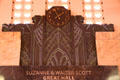 Details of Great Hall clock of Omaha Union Station. Omaha, NE.