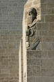 Hammurabi sculpted on Nebraska State Capitol. Lincoln, NE.