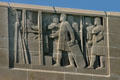 Codification of Anglo-Saxon Law under Ethelbert sculpted on Nebraska State Capitol. Lincoln, NE.