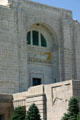 North portal of Nebraska State Capitol. Lincoln, NE.