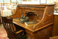 Presidential desk of Grover Cleveland at Warp Pioneer Village. Minden, NE