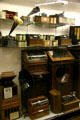 Collection of phonographs at Warp Pioneer Village. Minden, NE.