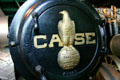 Eagle trademark of Case Threshing Machine Co. of Racine, WI, on steam tractor at Warp Pioneer Village. Minden, NE.