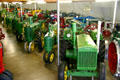 Collection of antique farm tractors at Warp Pioneer Village. Minden, NE.