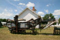 Antique farm machinery at Lincoln County Historical Museum. North Platte, NE.