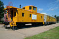 Union Pacific's caboose at Cody Park Railroad Museum. North Platte, NE.