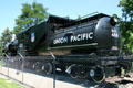 Tender of Union Pacific steam locomotive #480 in North Platte Memorial Park. North Platte, NE.