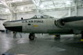 Nose section of RB-45C Tornado tactical reconnaissance jet at Strategic Air Command Museum. Ashland, NE.