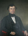 Portrait of Franklin Pierce by Adna Tenney. Concord, NH.