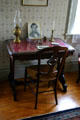 Writing table in Pierce Manse. Concord, NH.