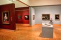 Gallery overview at Currier Museum of Art. Manchester, NH.