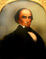 Daniel Webster portrait by unknown at Currier Museum of Art. Manchester, NH.
