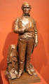 Daniel Webster bronze sculpture by Thomas Ball at Currier Museum of Art. Manchester, NH.