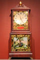 Shelf clock by Levi Hutchins of Concord, NH at Currier Museum of Art. Manchester, NH.
