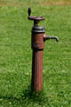 Antique rotary water pump at Canterbury Shaker Village. NH.