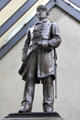 Bronze replica of David Glasgow Farragut Monument by Augustus Saint-Gaudens at Saint-Gaudens NHS. Cornish, NH.