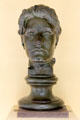 Annie Page bronze bust by Augustus Saint-Gaudens at Saint-Gaudens NHS. Cornish, NH.