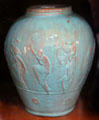 Ceramic art vase by Annetta St. Gaudens, wife of Louis at Saint-Gaudens NHS. Cornish, NH.