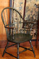 Colonial revival Windsor chair in Aspet dining room at Saint-Gaudens NHS. Cornish, NH.