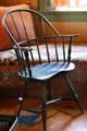Colonial revival Windsor chair in Aspet North parlor at Saint-Gaudens NHS. Cornish, NH.