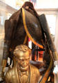 President Lincoln's Saddle used ridden March 26, 1865, a few weeks before his assassination at Woodman Museum. Dover, NH.