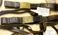 Civil War belts at Woodman Museum. Dover, NH.