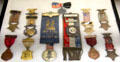 GAR medals at Woodman Museum. Dover, NH.
