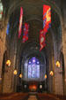 Gothic interior of Princeton University Chapel. Princeton, NJ.