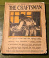 Craftsman magazine by Gustav Stickley featuring guilds & union labels at Stickley Museum at Craftsman Farms. Morris Plains, NJ.