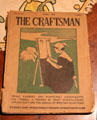 Craftsman magazine by Gustav Stickley featuring farming & handicrafts at Stickley Museum at Craftsman Farms. Morris Plains, NJ.