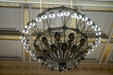 Chandelier created by Thomas A. Edison in House chamber of New Jersey Capitol. Trenton, NJ.