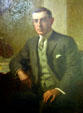 Portrait of Woodrow Wilson in New Jersey Capitol. Trenton, NJ.