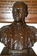 Bust of Woodrow Wilson by Blanche Nevin in New Jersey Capitol. Trenton, NJ.