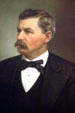 Portrait of George B. McClellan, Governor of NJ & Civil War General in New Jersey Capitol. Trenton, NJ.