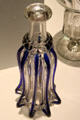 Glass decanter from Pittsburgh at Museum of American Glass. Milville, NJ.