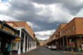 Commercial heritage streetscape. Santa Fe, NM.