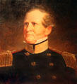 Portrait of Gen. Winfield Scott who gained fame in the Mexican-American War at New Mexico History Museum. Santa Fe, NM.