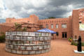 Courtyard of Museum of Contemporary Native Arts. Santa Fe, NM.