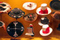 Hats from Bolivia & Peru at Museum of International Folk Art. Santa Fe, NM.