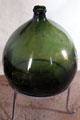 Glass wine jug at Rancho de las Golondrinas. Santa Fe, NM.