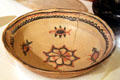 New Mexico native pottery bowl in Museum at Rancho de las Golondrinas. Santa Fe, NM.