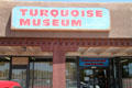Turquoise Museum in Old Town. Albuquerque, NM.
